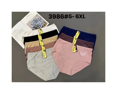 Жіночі Трусики-Максі Beisdanna 3986 (Асорті Кольорів)