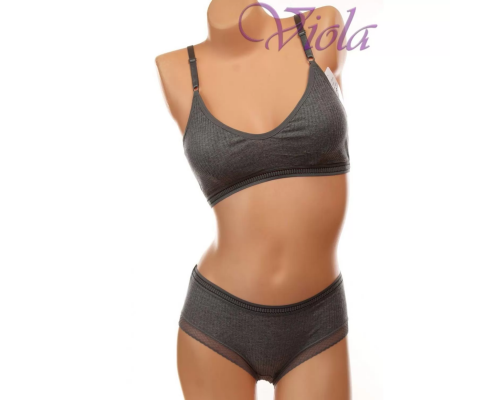 Комплект Beisdanna Бралетт На Тонкому Поролоні З Трусиками-Сліпами 7384#