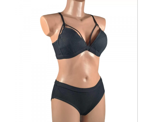 Комплект Beisdanna На Тонкому Поролоні З Трусиками-Сліпами 8010 (Асортимент Кольорів)