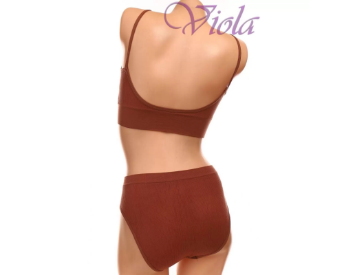 Комплект Жіночої Білизни Гладкий Beisdanna На Тонкому Паролоні 1607#