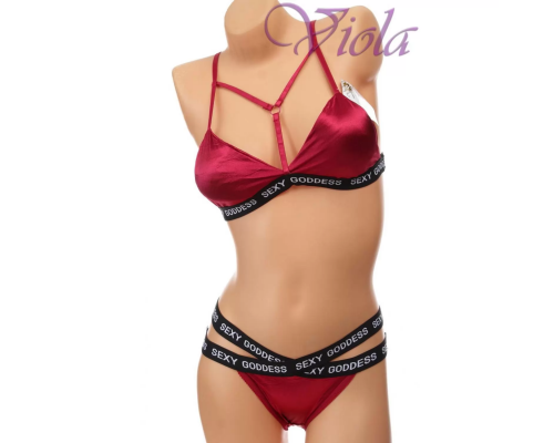 Комплект Beisdanna На Тонкому Поролоні З Трусиками-Танга 0-268#