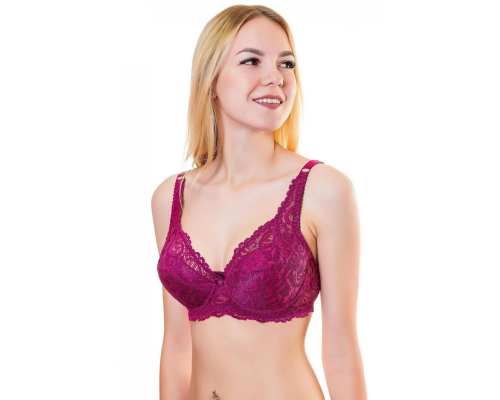 Бюстгальтер Напівпоролоновий Гіпюровий Lanny Mode 62004 E