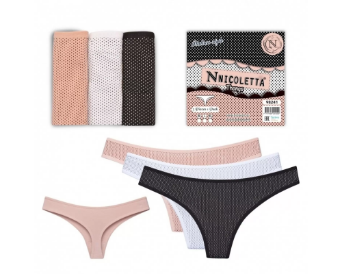 Жіночі Стрінги Трійка Nicoletta 98241