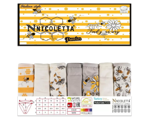 Жіночі Сліпи Тижневки Nicoletta 724107