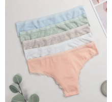 Жіночі Трусики-Бразиліано П Ятірка Nicoletta 91018