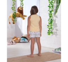 Дитяча Піжама Для Сну Із Шортиків Та Маєчки Sevim 7824