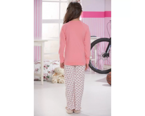 Дитяча Піжама Для Сну Зі Штанів Та Футболки З Довгим Рукавом Sevim 7254