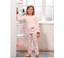 Дитяча Піжама Для Сну Зі Штанів Та Футболки З Довгим Рукавом Sevim 7777