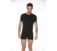 Футболка Чоловіча Бавовняна З Круглим Коміром Sevim 9008