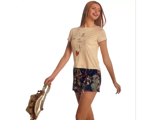 Комплект Шорти Та Футболка Sevim 20277