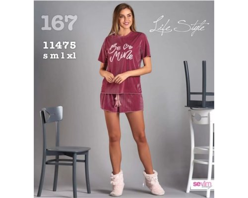 Комплект Шорт И Футболки Sevim 11745