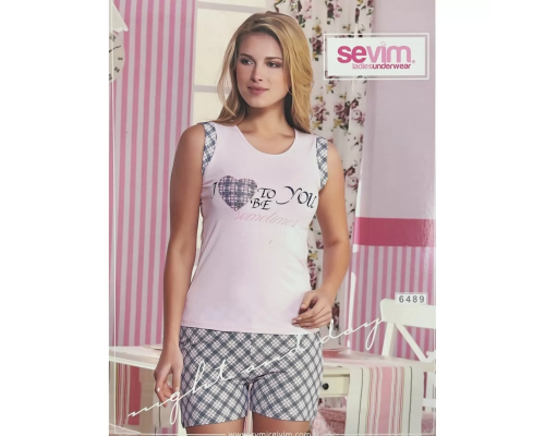 Комплект Шорт И Майки Sevim 6489