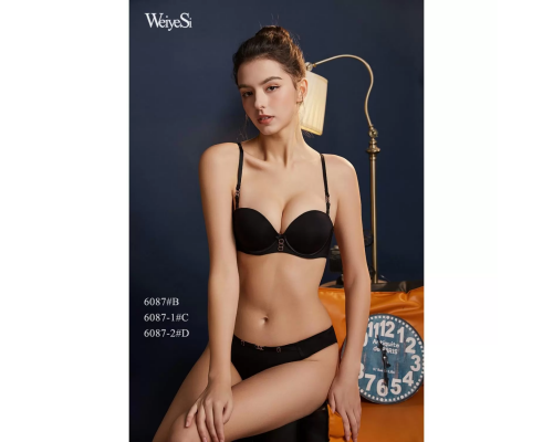 Бюстгальтер Балконет Weiyesi На Тонкому Поролоні 6087-2# D