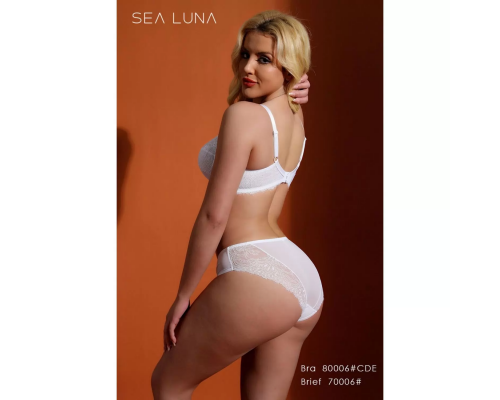 Комплект Sea Luna Тонкий Без Поролону З Трусиками-Сліпами 80006 C