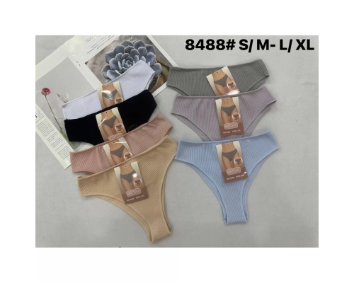 Жіночі Трусики-Бразиліано Beisdanna 8488 (Асорті Кольорів)