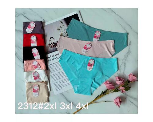 Жіночі Трусики-Сліпи Baoyandi 2312 (Асорті Кольорів)