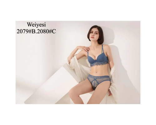 Комплект Weiyesi На Тонкому Поролоні З Трусиками-Сліпами A2080# C