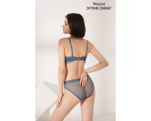 Комплект Weiyesi На Тонкому Поролоні З Трусиками-Сліпами A2080# C