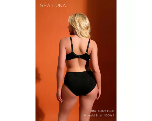 Комплект Sea Luna Тонкий Без Поролону З Трусиками-Максі 80006 D