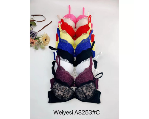 Бюстгальтер Weiyesi На Ручному Поролоновому Пуш-Ап A8253# C