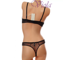 Комплект Weiyesi На Тонкому Поролоні З Трусиками-Стрінгами 2123# B