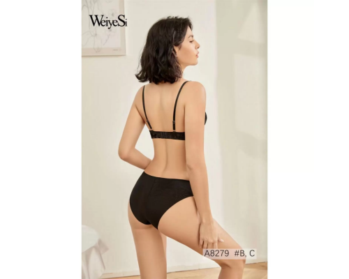 Комплект Weiyesi На Тонкому Поролоні З Трусиками-Сліпами A8279# B