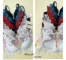 Бюстгальтер Weiyesi На Поролоновому Пуш-Ап A8168# B