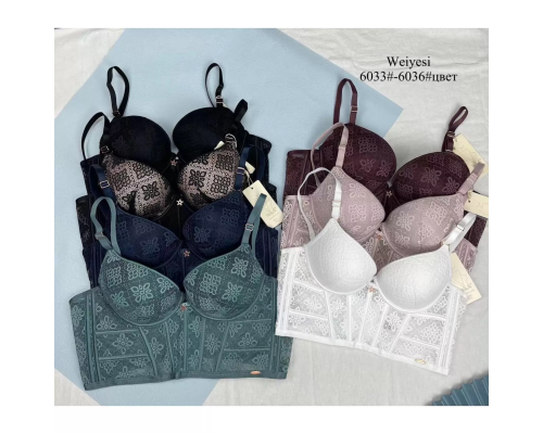 Бюстгальтер-Бюстье Weiyesi На Тонком Поролоне 6034# D