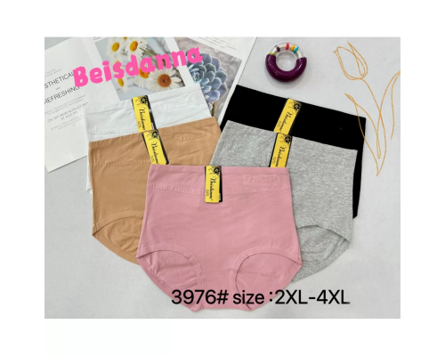 Жіночі Трусики-Максі Beisdanna 3976 (Асорті Кольорів)