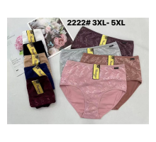 Жіночі Трусики-Максі Beisdanna 2222 (Асорті Кольорів)