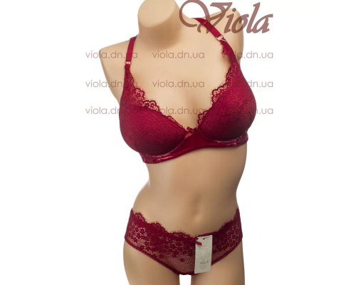 Комплект Weiyesi На Тонкому Поролоні З Трусиками-Сліпи 8570-2# C