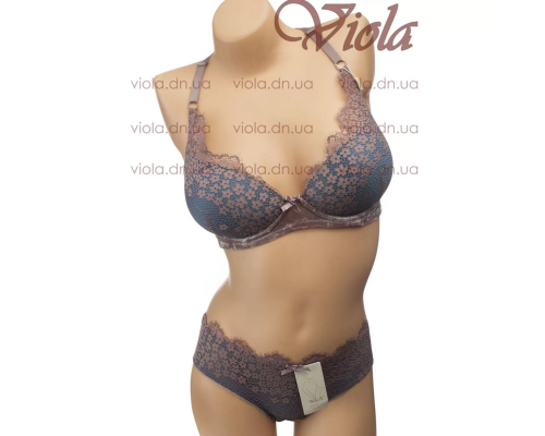 Комплект Weiyesi На Тонкому Поролоні З Трусиками-Сліпи 8570-2# C