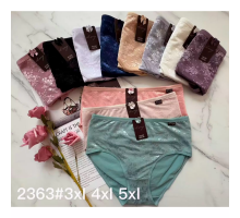 Жіночі Трусики-Максі Baoyandi 2363 (Асорті Кольорів)