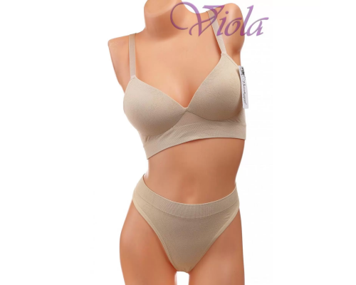 Комплект Beisdanna На Тонкому Поролоні З Трусиками-Стрингами D9213#