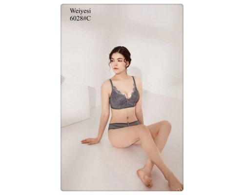Комплект Weiyesi На Тонкому Поролоні З Трусиками-Сліпами 6028# C