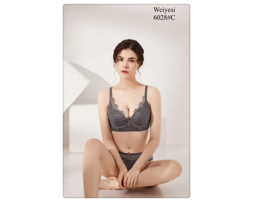 Комплект Weiyesi На Тонкому Поролоні З Трусиками-Сліпами 6028# C