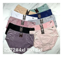 Жіночі Трусики-Максі Baoyandi 2372 (Асорті Кольорів)