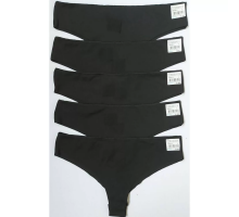 Жіночі Трусики-Бразиліана Nicoletta 92500-6 (Чорний)