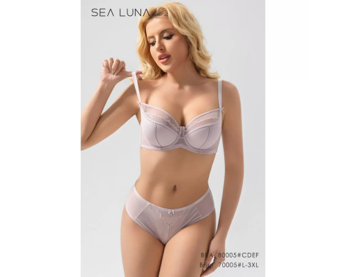 Комплект Sea Luna Напівпоролоновий З Трусиками-Сліпами 80005 C