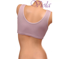 Топ Гладкий В Рубчик Beisdanna На Тонком Поролоне 627