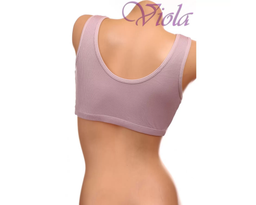 Топ Гладкий В Рубчик Beisdanna На Тонком Поролоне 627