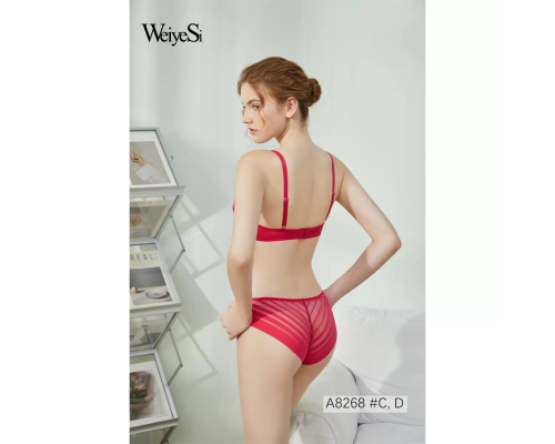 Комплект Weiyesi На Тонкому Поролоні З Трусиками-Сліпами A8268# C