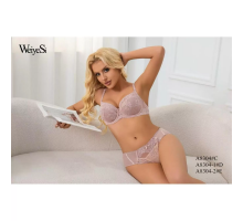 Комплект Weiyesi Тонкий Без Поролону З Трусиками-Сліпи A8304# C
