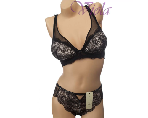 Комплект Weiyesi На Поролоновому Пуш-Ап З Трусиками-Сліпами 8096# С