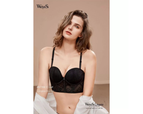 Комплект Weiyesi На Тонкому Поролоні З Трусиками-Сліпами B7169# C