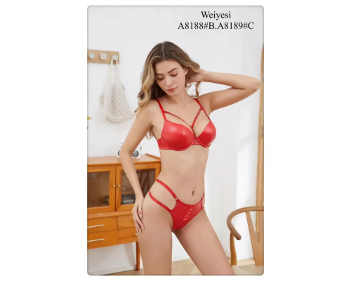 Бюстгальтер Weiyesi На Поролоновому Пуш-Ап A8189# C