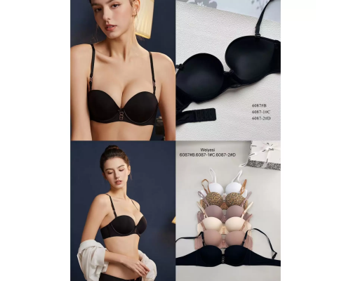 Бюстгальтер Балконет Weiyesi На Тонкому Поролоні 6087-1# C
