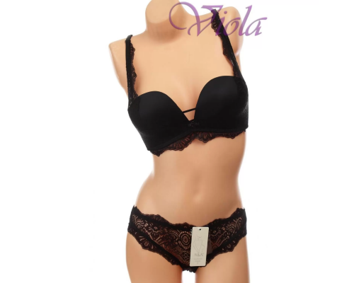 Комплект Weiyesi Бюстгальтер Анжеліка Балконет Без Кісточок З Трусиками-Сліпами B7092# B