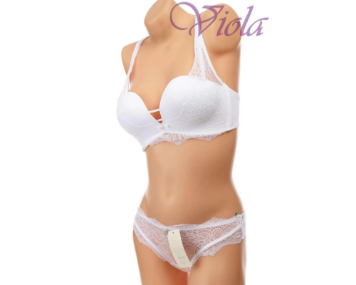 Комплект Weiyesi Бюстгальтер Анжеліка Балконет Без Кісточок З Трусиками-Сліпами B7092# B