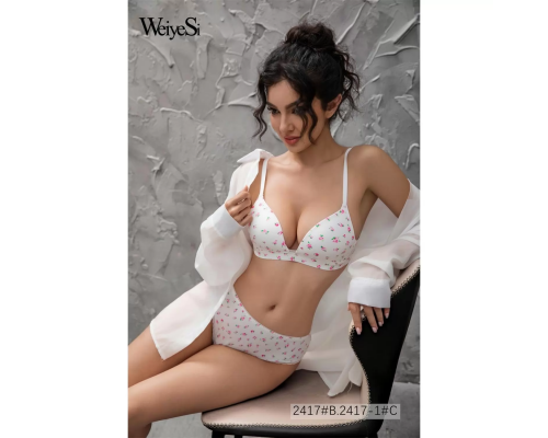 Комплект Weiyesi На Тонкому Поролоні З Трусиками-Сліпами 2417# B